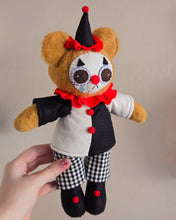 Load image into Gallery viewer, Fuzzy Clown Bear Doll