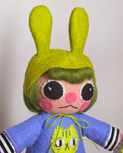 Load image into Gallery viewer, Bunny Girl Felt Doll