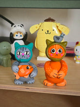 Load image into Gallery viewer, Fish Cat Figurine
