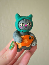 Load image into Gallery viewer, Fish Cat Figurine
