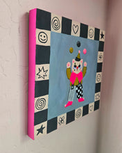 Load image into Gallery viewer, Cat Clown Original Painting
