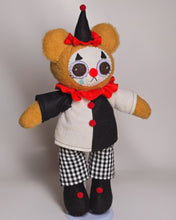 Load image into Gallery viewer, Fuzzy Clown Bear Doll
