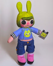 Load image into Gallery viewer, Bunny Girl Felt Doll
