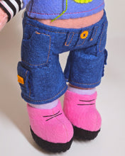 Load image into Gallery viewer, Bunny Girl Felt Doll
