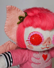 Load image into Gallery viewer, [Made to Order] Pink &amp; Green Bat Doll
