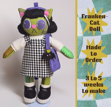 Load image into Gallery viewer, [Made to Order] Frankencat Doll
