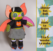 Load image into Gallery viewer, [Made to Order] Skater Bat Girl Doll
