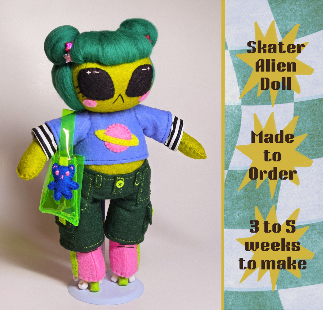 [Made to Order] Skater alien