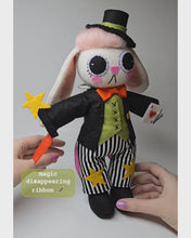 Load and play video in Gallery viewer, Bunny Magician Doll (large doll)
